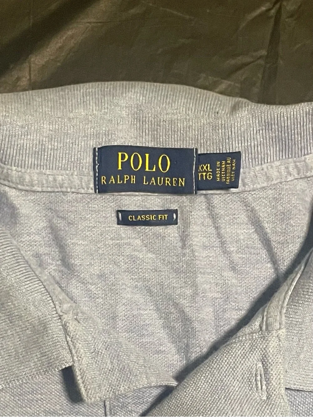 Ralph Lauren Polo Shirt in Pale Blue with Embroidered Logo